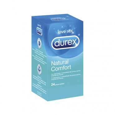 Préservatifs Natural Plus Easy, 24 unités. Durex