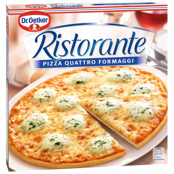 RISTORANTE PIZZA 4 FORMATGES 340G