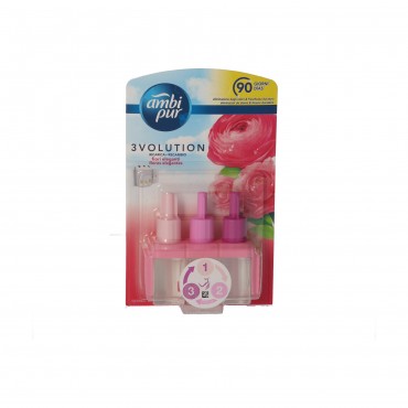 Recanvi ambientador elèctric de roses, 1 unitat. Ambipur