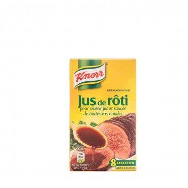 Cubes de concentré pour rôtis, 8 unités. Knorr