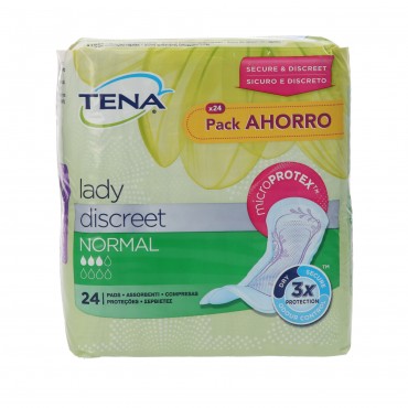 TENA LADY JUMBO NORMAL 24U.
