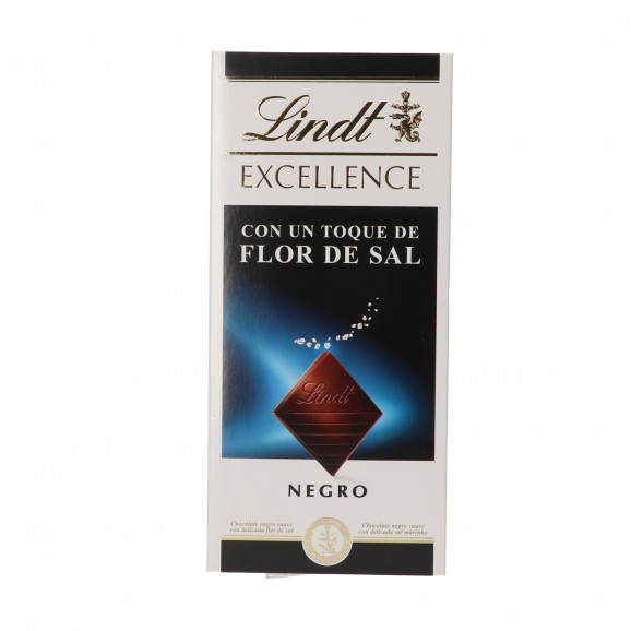 Chocolate Excellence negro con flor de sal, 100 g. Lindt
