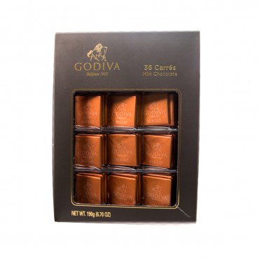 GODIVA PRP CARRES MILK  X 36