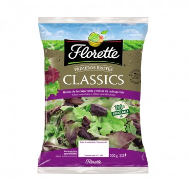 Brotes clásicos de lechuga, 100 g. Florette