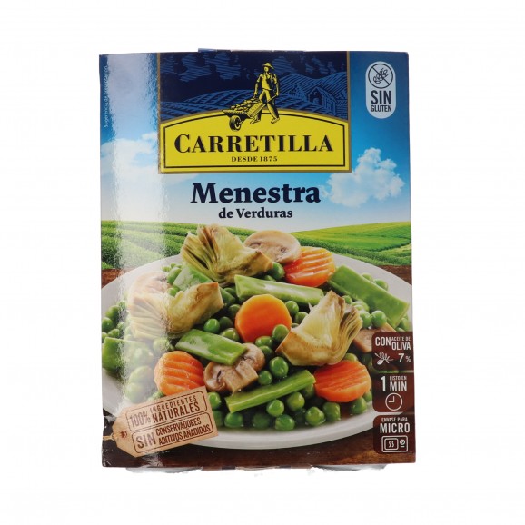 Menestra de verduras, 240 g. Carretilla
