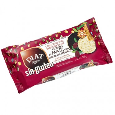 Coquetes amb xocolata negra, 125 g. Diat Radisson