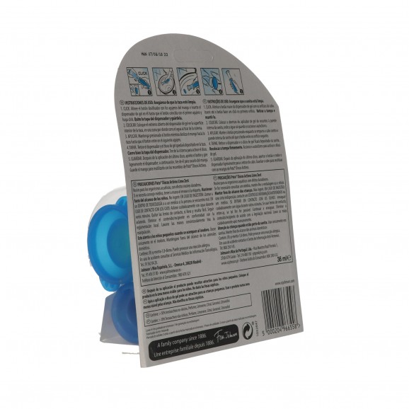 Netejador WC discos actius aroma llima amb recanvis, 1 unitat. Pato