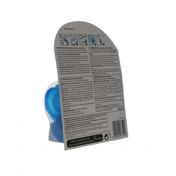 Netejador WC discos actius aroma marina amb recanvis, 1 unitat. Pato