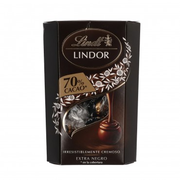 LINDT LINDOR XOCOLATA NEGRE 70% 200G
