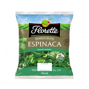 Brotes de espinacas, 125 g. Florette