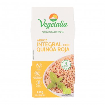 VEGETALIA ARROZ QUINOA ROJA BIO 2X125G