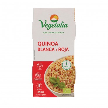 VEGETALIA QUINOA BLANCA ROJA BIO 2X125G