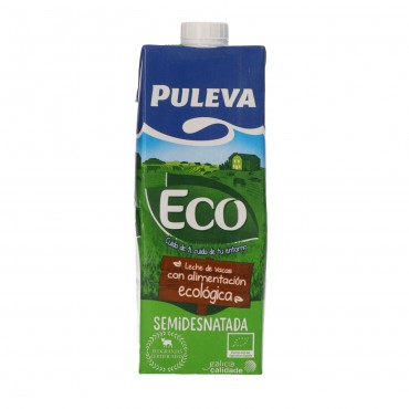 Lait demi-écremé BIO, 1 l. Puleva