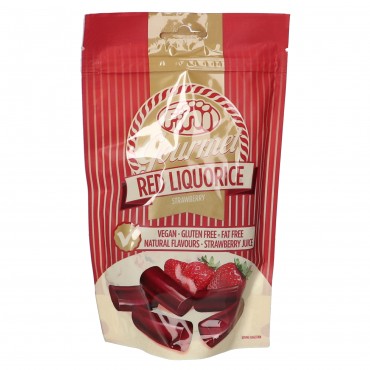 Regalèssia de maduixa, 180 g. Fini