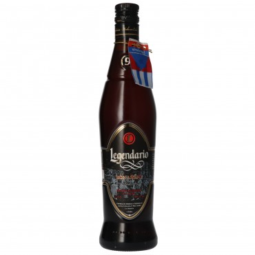 Rom negre anyenc de 9 anys, 70 cl. Legendario