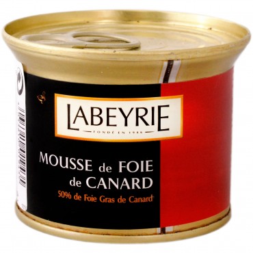 Mousse de foie d'ànec, 150 g. Labeyrie