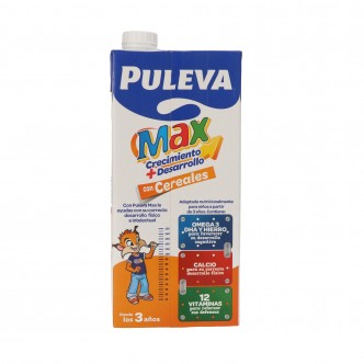 PULEVA MAX CON CEREALES BRIK 1L