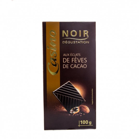 CASINO CHOCOLATE NEGRO GRANO 100GR 72%