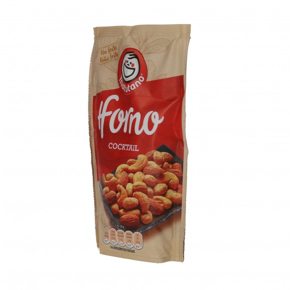 Cóctel de frutos secos tostados, 120 g. Matutano