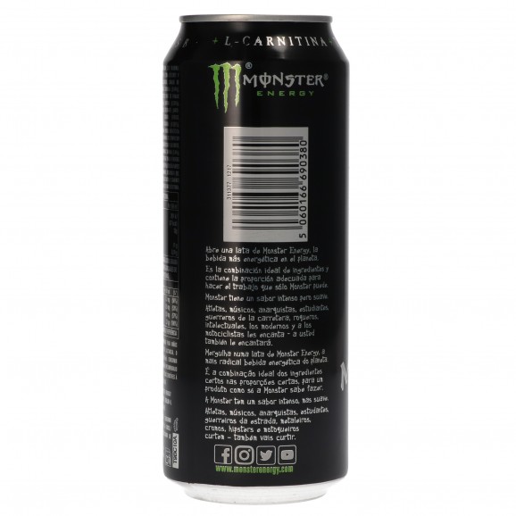 MONSTER ENERGY DRINK GREEN 50CL.