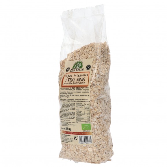 Copos de avena mini ECO, 500 g. Ecosalim