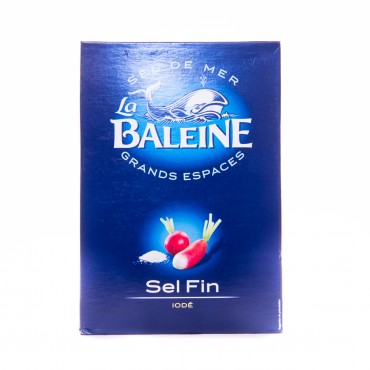 SEL DE MER FIN IODE CART1KG