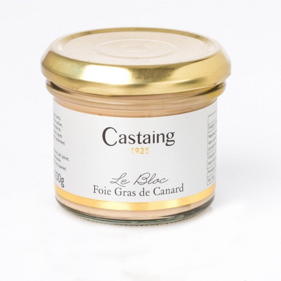 Foie-gras d'ànec, 100 g. Castaing