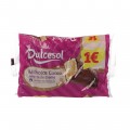 Milhojas de chocolate rellenos de crema, 4 unidades 225 g. Dulcesol