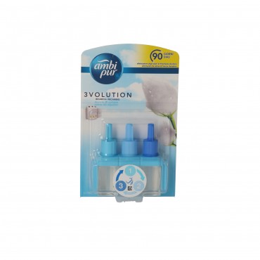 Recàrrega ambientador elèctric perfum fresc i net, 1 unitat. Ambipur