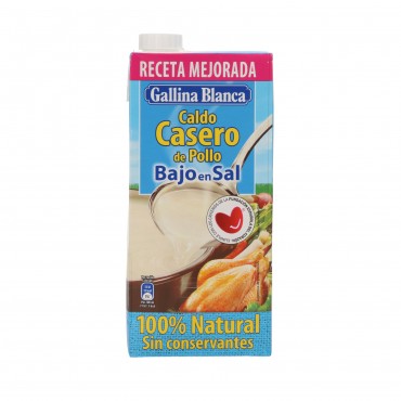 Bouillon de poulet réduit en sel, 1 l. Gallina Blanca