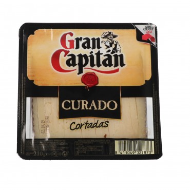 G.CAPITAN CURADO CUÑA CORTADA 210GR