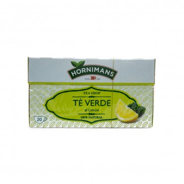 Thé vert au citron, 20 unités. Hornimans