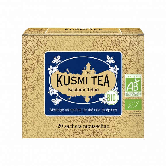 Te Kashmir Tchai, 20 unitats. Kusmi Tea