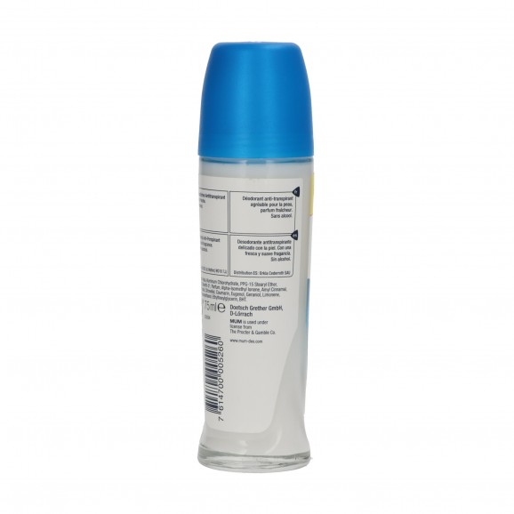 Desodorante de bola brisa azul, 50 ml. Mum Deo