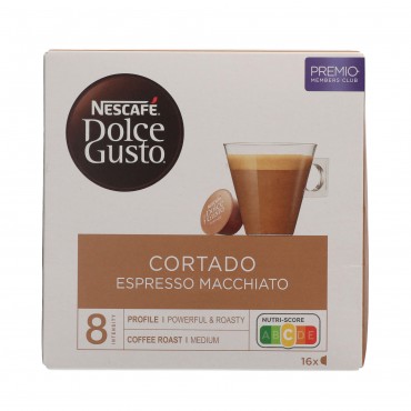 Café avec un nuage de lait, 16 unités. Dolce Gusto