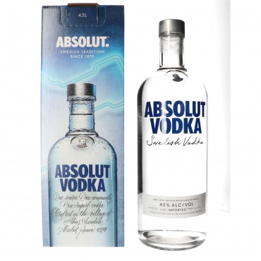 ABSOLUT VODKA 4,5L