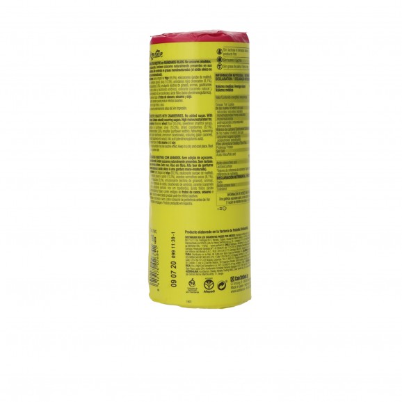 Biscuits Digestive aux myrtilles, 190 g. Santiveri