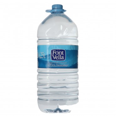 Aigua, 6,25 l. Font Vella