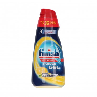 Sabó per a rentaplats en gel Tot en 1 de llimona, 700 ml. Finish