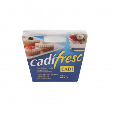 Formatge fresc, 250 g. Cadi