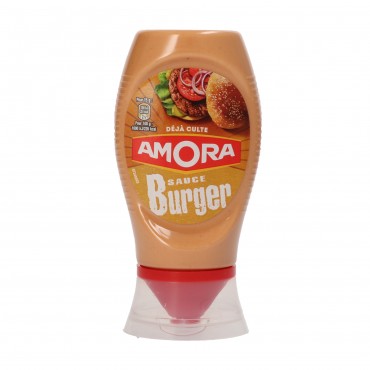 Salsa suau per a hamburguesa, 260 g. Amora