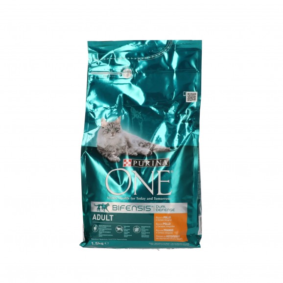 PURINA ONE ADULT GAT POLLASTRE 1,5KG