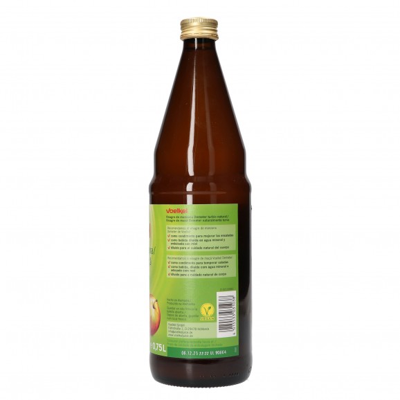 Vinagre de manzana, 750 ml. Voelkel