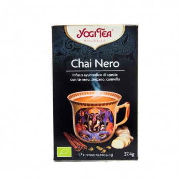 YOGI TEA CHAI NEGRO BIO X17