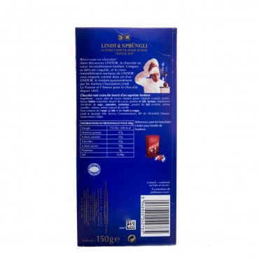 Chocolat noir 70 % Lindor, 150 g. Lindt