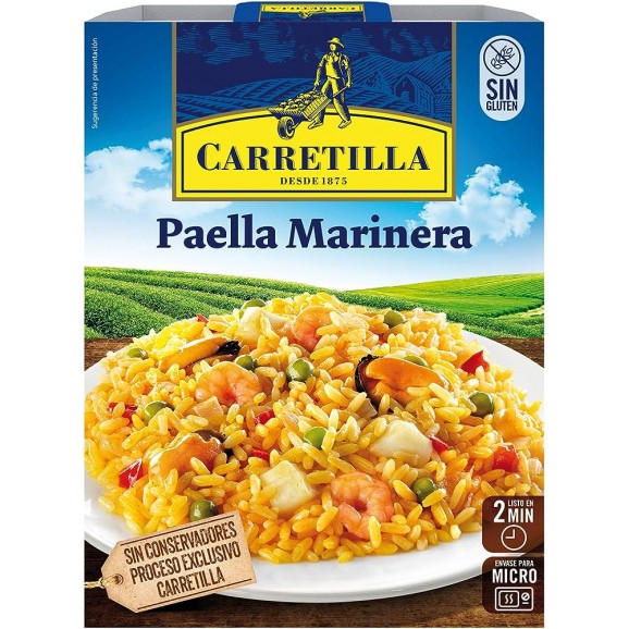 Paella marinera, 250 g. Carretilla