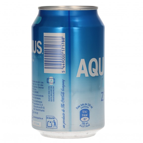 Boisson Libre, 33 cl. Aquarius