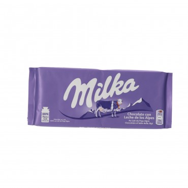 Xocolata amb llet, 125 g. Milka