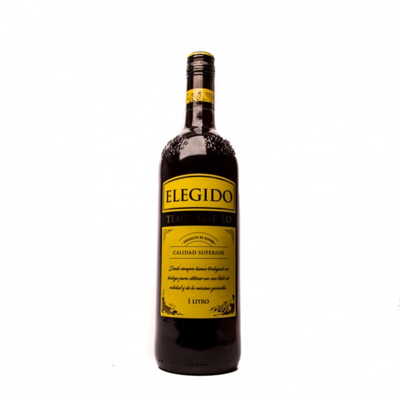 Vino tinto, 1 l. Elegido