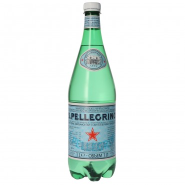Aigua amb gas, 1 l. Sanpellegrino